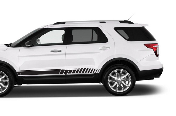 Stickers, Car Decals Graphics Compatible with Ford explorer Decals