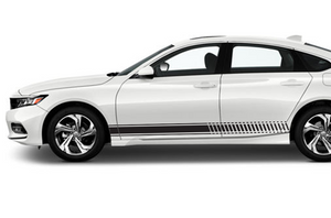 Lower Side Stripes Graphics Vinyl Decals Compatible with Honda Accord