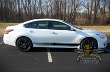 Load image into Gallery viewer, Lower Side Stripes Graphics vinyl for Nissan Altima decals