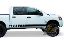 Load image into Gallery viewer, Lower Side Stripes Graphics vinyl for Nissan Titan decals