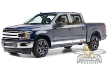 Load image into Gallery viewer, Lower Line Side Decals Graphics Ford F150 Stripes Super Crew Cab