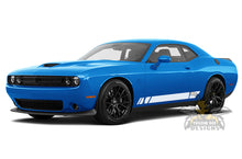 Load image into Gallery viewer, Lower Panel Stripes Graphics Vinyl Decals for Dodge Challenger