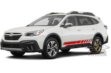 Load image into Gallery viewer, Lower Panel Style Stripes Graphics decals for Subaru Outback