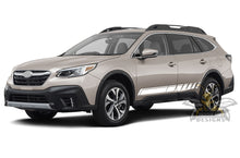Load image into Gallery viewer, Lower Panel Style Stripes Graphics decals for Subaru Outback