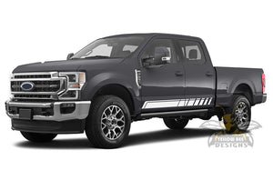 Lower Rocker Panel Stripes Graphics Vinyl Decals For Ford F250