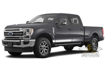 Load image into Gallery viewer, Lower Rocker Side Stripes Graphics Vinyl Decals For Ford F250