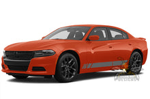 Load image into Gallery viewer, Lower Rocker Vinyl Stripes decals for Dodge Charger
