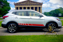 Load image into Gallery viewer, Lower Side Rocket Stripes Graphics vinyl for Nissan Rogue decals