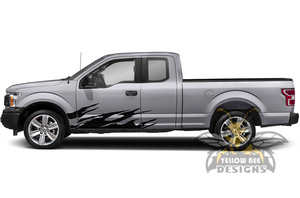 Lower Side Splash Graphics decals for Ford F150 Super Crew Cab 6.5''