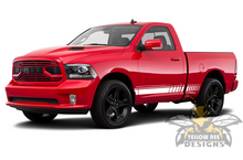 Load image into Gallery viewer, Lower Side Graphics Decals for Dodge Ram 1500 stripes Regular Cab 