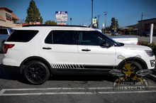 Load image into Gallery viewer, Lower Side stripes vinyl graphics for ford explorer decals