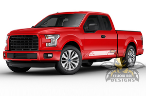 Lower Stripes Graphics decals for Ford F150 Super Crew Cab 6.5''