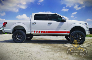 Lower Side Stripes Graphics Ford F150 Decals Super Crew Cab 2018