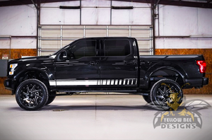 Lower Side Stripes Graphics Ford F150 Decals Super Crew Cab 2018