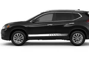 Lower Side Stripes Graphics Vinyl Decals Compatible with Nissan Rogue