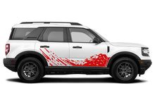 Load image into Gallery viewer, Lower Splash Side Graphics Vinyl Decals Compatible with Ford Bronco Sport