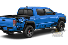 Load image into Gallery viewer, Lower Splash &amp; Bed Skulls Graphics Vinyl Decals for Toyota Tacoma