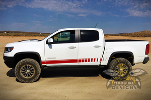 Lower Side Stripes Graphics vinyl for chevy colorado decals