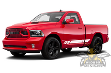 Load image into Gallery viewer, Lower Side Graphics Decals for Dodge Ram 1500 stripes Regular Cab