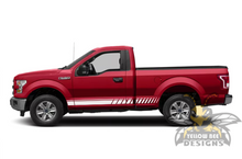 Load image into Gallery viewer, Lower side stripes decals Graphics Ford F150 Regular Cab stripes