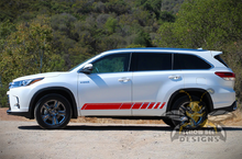 Load image into Gallery viewer, Lower Stripes Graphics Decals for Toyota Highlander