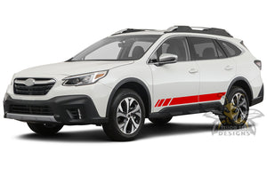 Lower Style Side Stripes Graphics decals for Subaru Outback