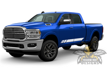 Load image into Gallery viewer, Lower Side Stripes Graphics Vinyl Decal Compatible with Dodge Ram Crew Cab 3500 Bed 6&#39;4”