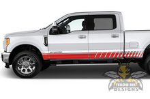 Load image into Gallery viewer, Lower Side Stripes Graphics Vinyl Decals Compatible with Ford F250 Crew Cab