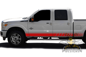 Ford F350 XLT Decals