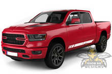 Load image into Gallery viewer, Lower Stripes Graphics Kit Vinyl Decal Compatible with Dodge Ram 1500 Crew Cab 2020