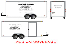 Load image into Gallery viewer, Vinyl Lettering, Graphics, Decals For 7&#39; x 20&#39; Enclosed Trailer