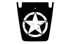 Load image into Gallery viewer, Military Star Hood Wrangler Stickers Decals Compatible with Jeep