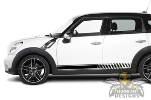 Lower Side Graphics Stripes for mini cooper Countryman Decals, Vinyl