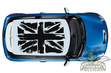 Load image into Gallery viewer, Mini Cooper Graphics side mini cooper UK Roof Decals, Stickers 2019, 2020, 2021