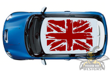 Load image into Gallery viewer, Mini Cooper Graphics side mini cooper UK Roof Decals, Stickers 2019, 2020, 2021
