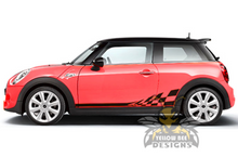 Load image into Gallery viewer, Mini Cooper Wavy Stripes for mini cooper decals, mini cooper Vinyl