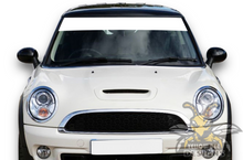 Load image into Gallery viewer, Mini Cooper Graphics mini cooper Windshield Decals stripes, Stickers 2019, 2020, 2021
