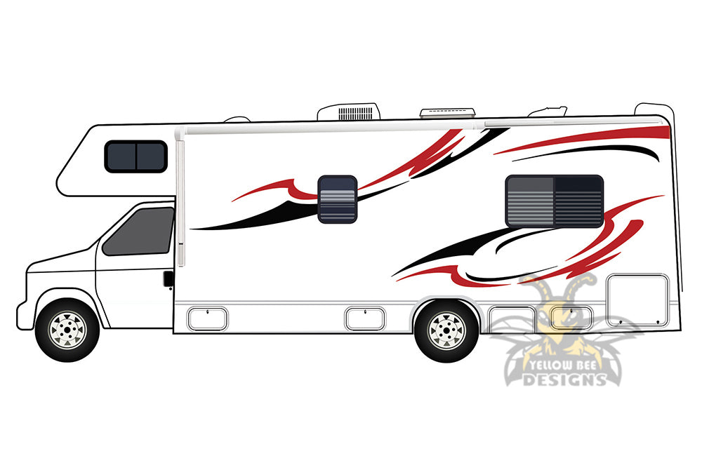 Graphics Decals For Motorhome RV, Trailer, Caravan Decals