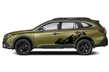Load image into Gallery viewer, Mountain Back Side Graphics Vinyl Decals for Subaru Outback