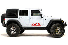 Load image into Gallery viewer, Mountain Graphics Vinyl Decals Compatible with Jeep JK Wrangler 2007-2018