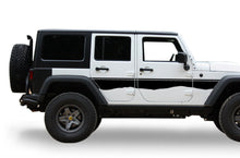 Load image into Gallery viewer, Mountain Line Graphics vinyl decals for Jeep Wrangler, side sticker