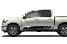 Load image into Gallery viewer, Mountain Side Stripes Graphics Vinyl Decals Compatible with Nissan Titan