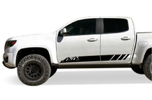 Load image into Gallery viewer, Mountain Stripes Graphics Vinyl Decals Compatible with Chevrolet Colorado Crew Cab
