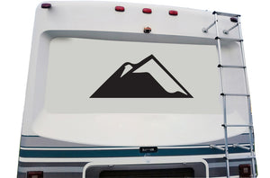 Mountain Decals, Graphics For RV, Trailer, Camper