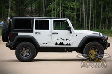 Load image into Gallery viewer, Mountain JK Wrangler Decals Graphic Vinyl Decal Compatible with Jeep