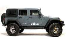 Load image into Gallery viewer, Mountain Graphics Vinyl Decals Compatible with Jeep JK Wrangler 2007-2018