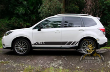 Load image into Gallery viewer, Mountain Side Forester Graphics decals for Subaru Forester