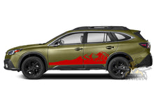 Load image into Gallery viewer, Mountain Side Graphics Vinyl Decals for Subaru Outback