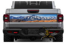 Load image into Gallery viewer, Mountain Tailgate Door Vinyl for jeep JT Gladiator decals