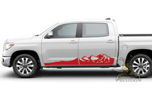 Load image into Gallery viewer, Mountains Door Side Graphics Vinyl Decals for Toyota Tundra